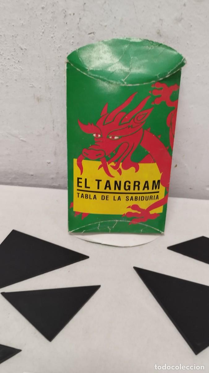 Juegos de mesa: Antiguo Juego Tangram - Foto 2