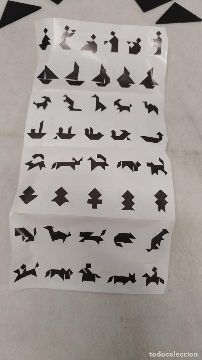 Juegos de mesa: Antiguo Juego Tangram - Foto 4