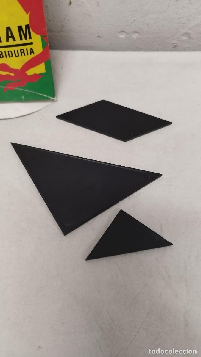 Juegos de mesa: Antiguo Juego Tangram - Foto 6