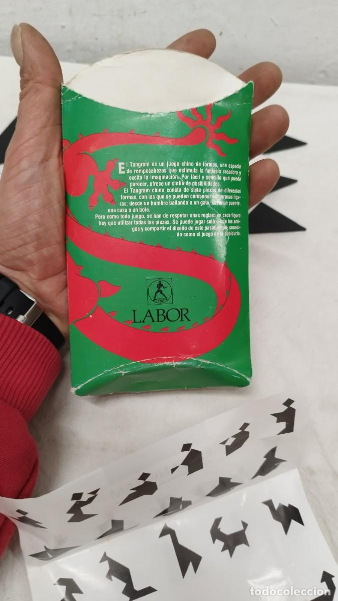 Juegos de mesa: Antiguo Juego Tangram - Foto 7