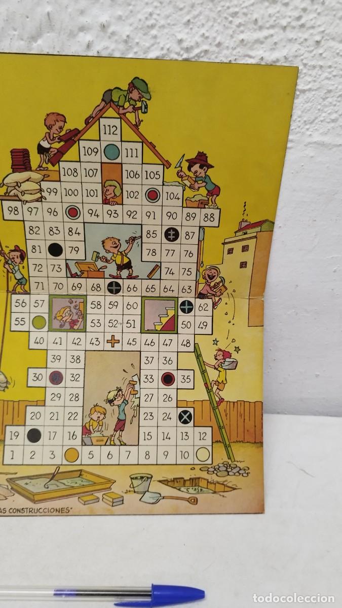Juegos de mesa: Antiguo tablero del juego las construcciones - Foto 3