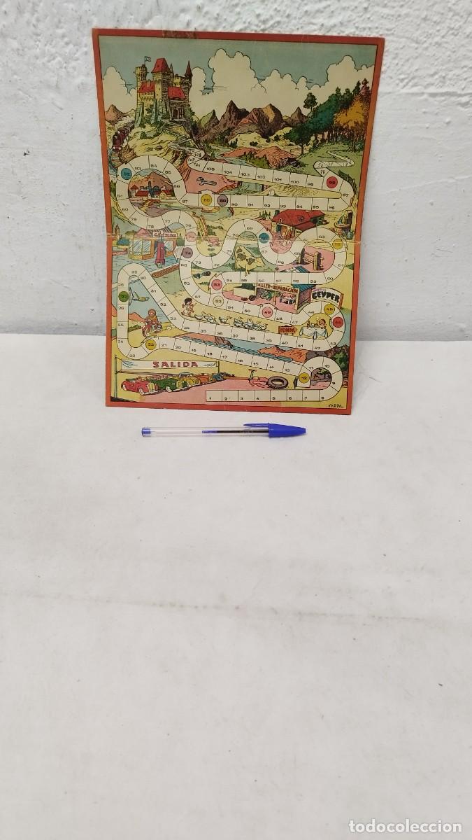 Juegos de mesa: Antiguo tablero de juego de mesa,la Oca - Foto 1