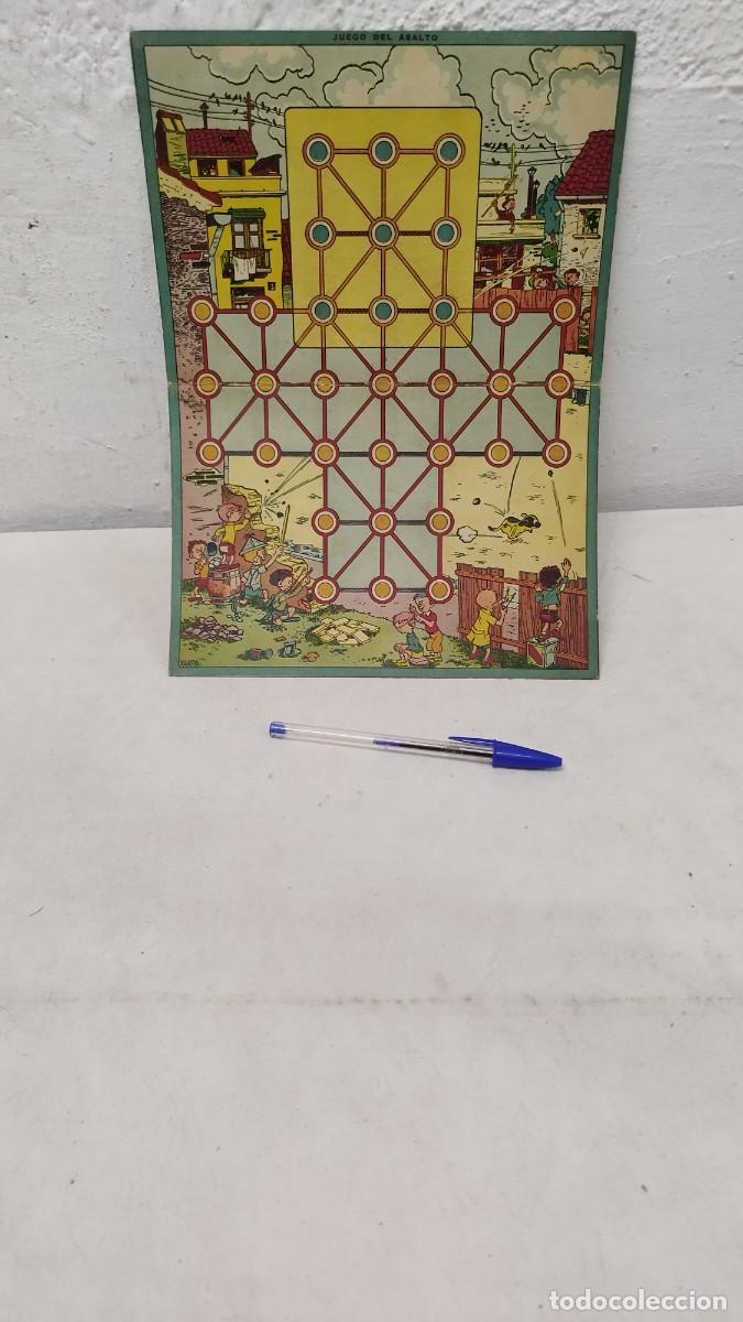 Juegos de mesa: Antiguo tablero de juego de mesa - Foto 1
