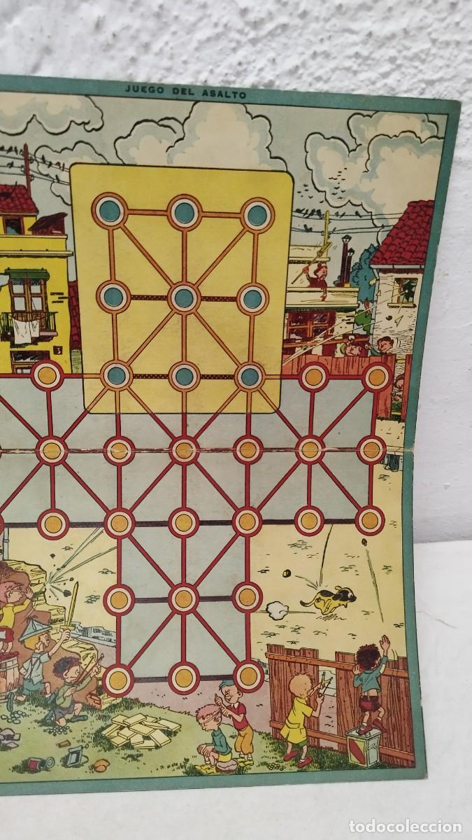 Juegos de mesa: Antiguo tablero de juego de mesa - Foto 3