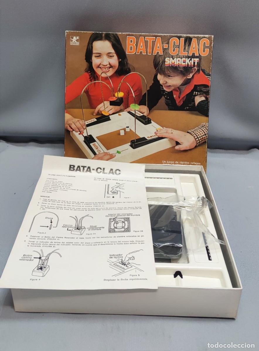 Juegos de mesa: Juego de mesa BATA-CLAC de Borras fabricado en Espa&ntilde;a - Foto 1