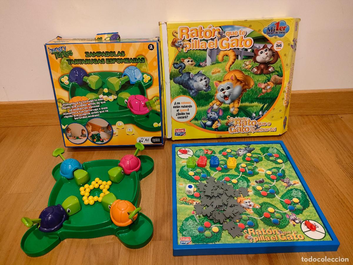 Juegos de mesa: JUEGO TRAGABOLAS + JUEGO CAZARATONES - Foto 1