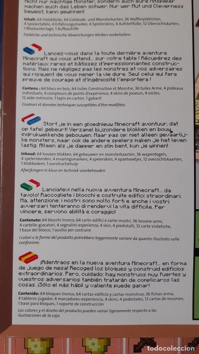Juegos de mesa: Minecraft Builders & Biomes (Ravensburger - Mojang Studios) - Foto 5