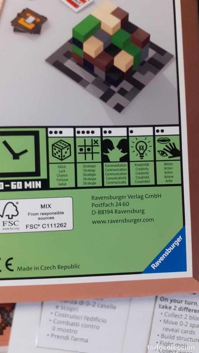 Juegos de mesa: Minecraft Builders & Biomes (Ravensburger - Mojang Studios) - Foto 8