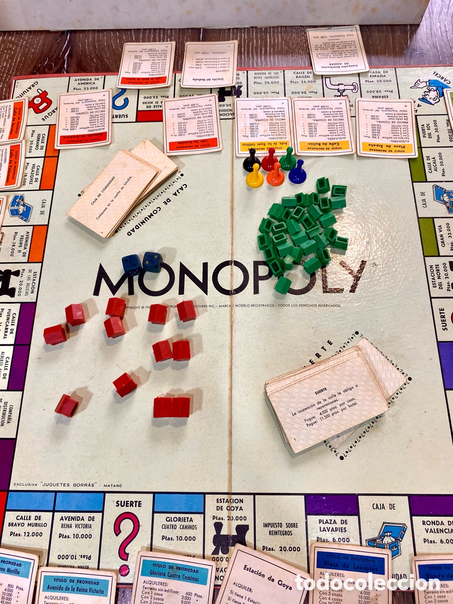 monopoly clásico de borrás - Acquista Giochi da tavolo antichi su
