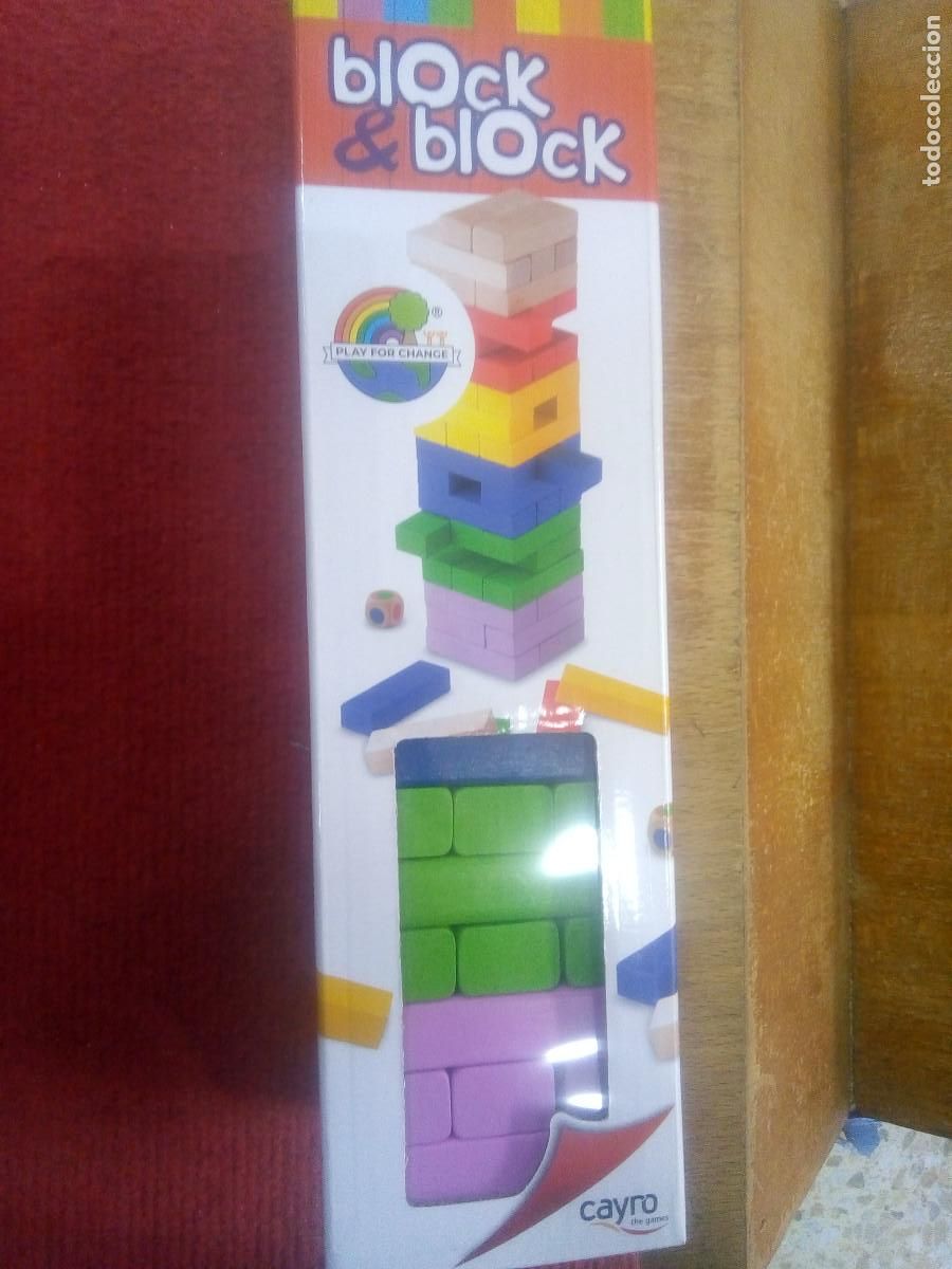 Juegos de mesa: JUEGO JENGA COLOR SOBREMESA - Foto 1