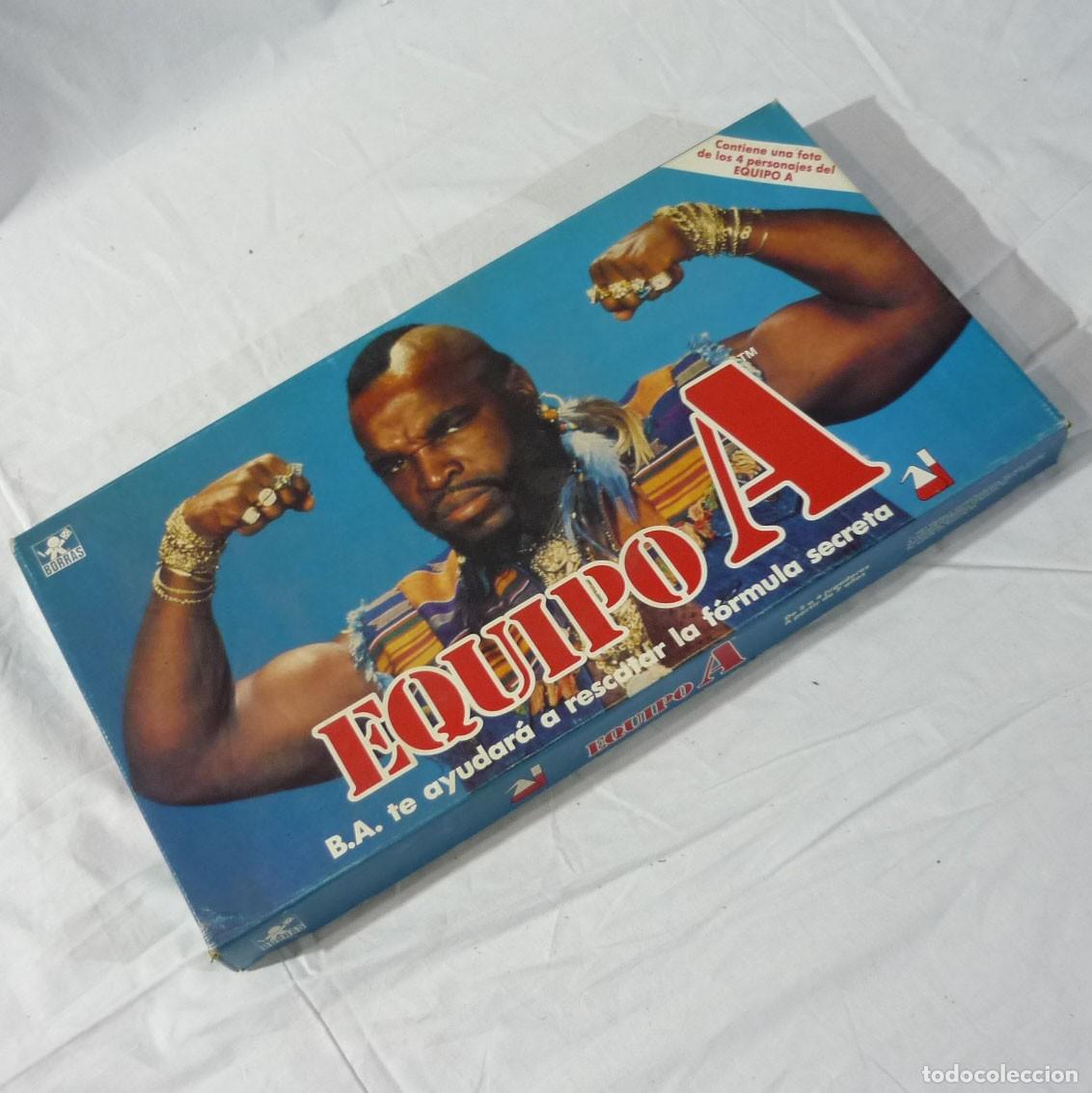 Juegos de mesa: Juego de mesa Equipo A de Borras primera versi&oacute;n - Foto 1