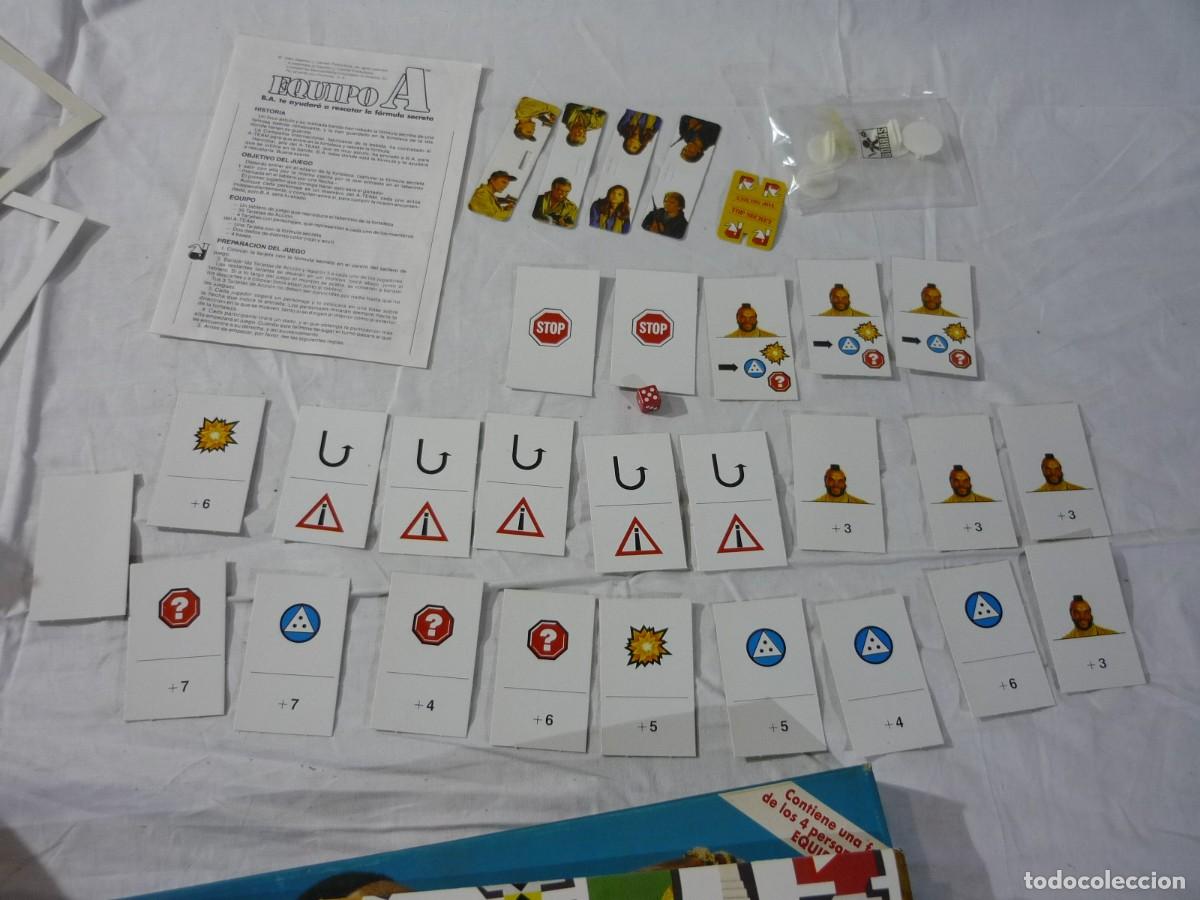 Juegos de mesa: Juego de mesa Equipo A de Borras primera versi&oacute;n - Foto 7