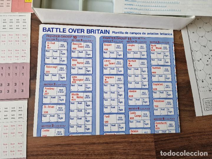 Juegos de mesa: BATTLE OVER BRITAIN NAC COMPLETO SIN DESTROQUELAR - Foto 4
