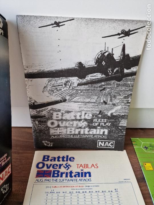 Juegos de mesa: BATTLE OVER BRITAIN NAC COMPLETO SIN DESTROQUELAR - Foto 6