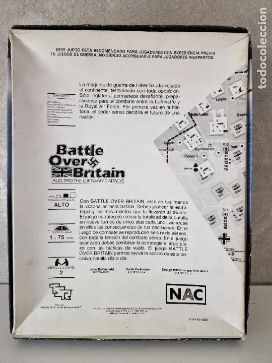 Juegos de mesa: BATTLE OVER BRITAIN NAC COMPLETO SIN DESTROQUELAR - Foto 17