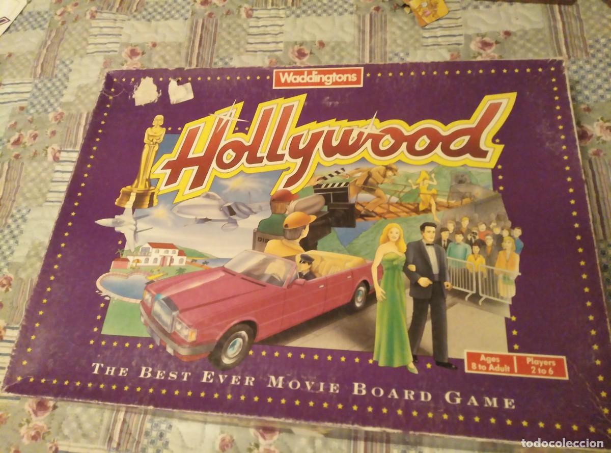 Juegos de mesa: Hollywood 1990 Waddingtons games vintage retro - Foto 1