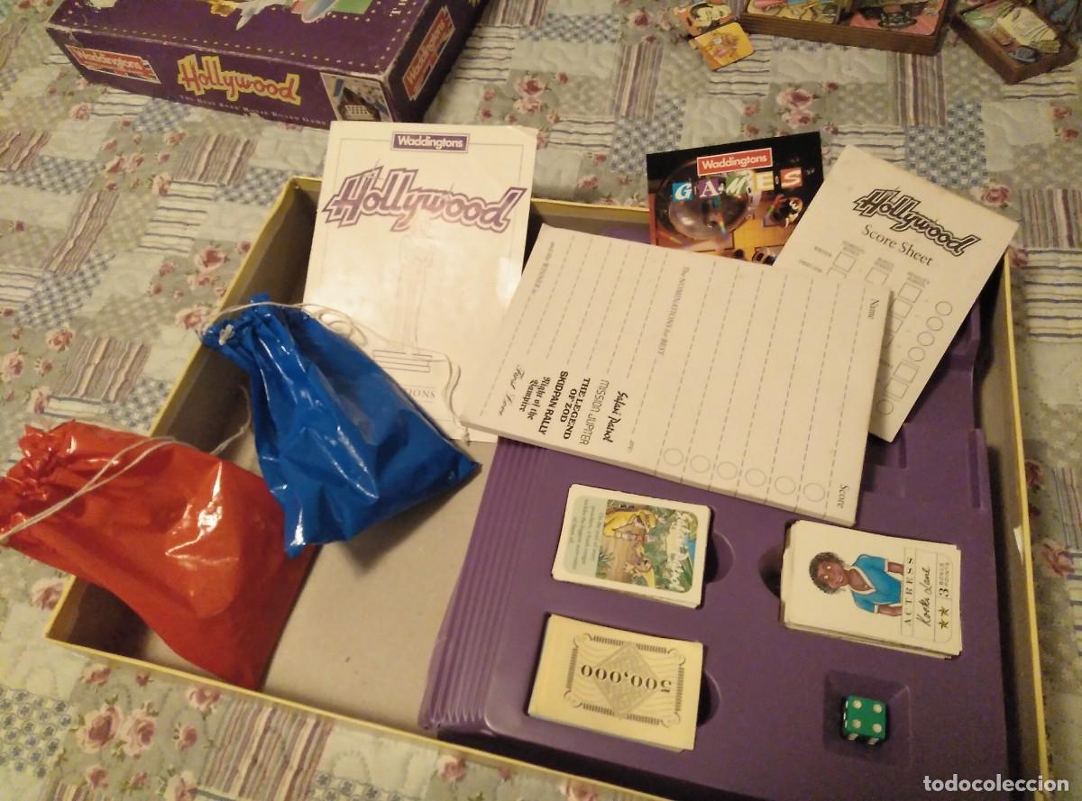 Juegos de mesa: Hollywood 1990 Waddingtons games vintage retro - Foto 7