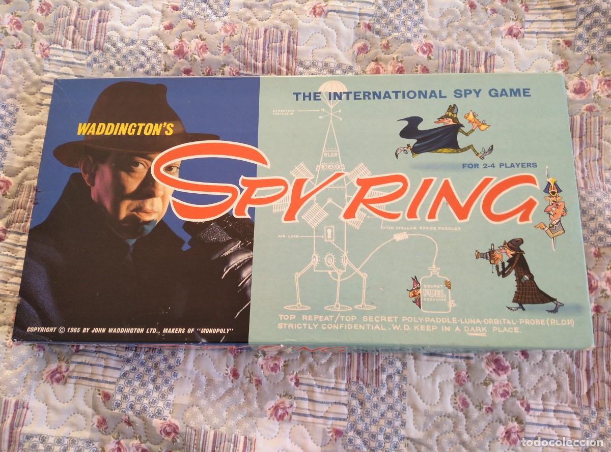 Juegos de mesa: Spy Ring Waddingtons 1965 retro vintage completo - Foto 1