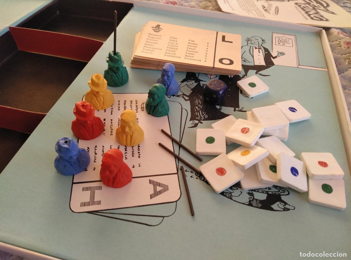 Juegos de mesa: Spy Ring Waddingtons 1965 retro vintage completo - Foto 7