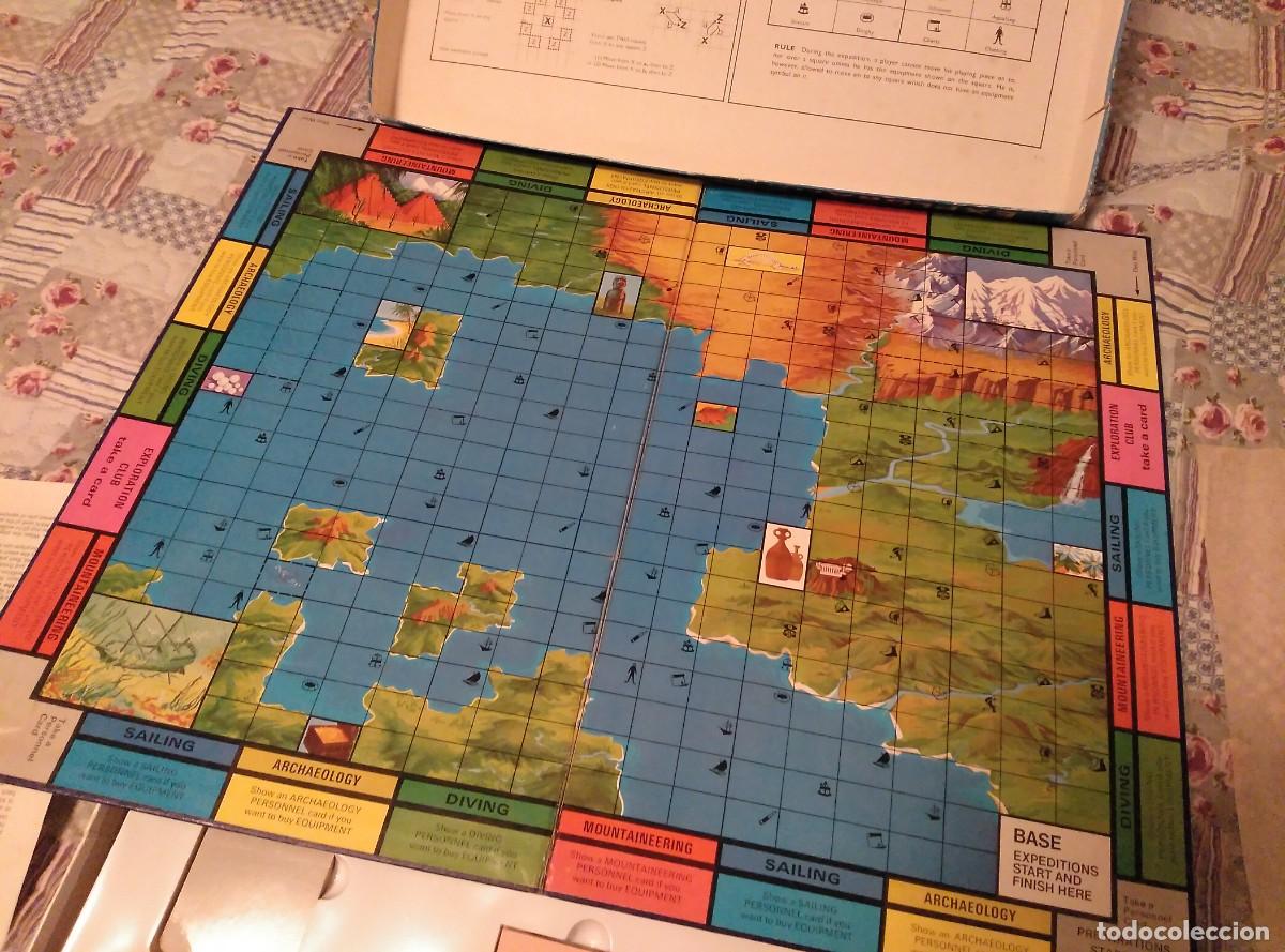Juegos de mesa: EXPLORATION 1970 COMPLETO SPIRING EDITION WADDINGTONS vintage retro - Foto 2