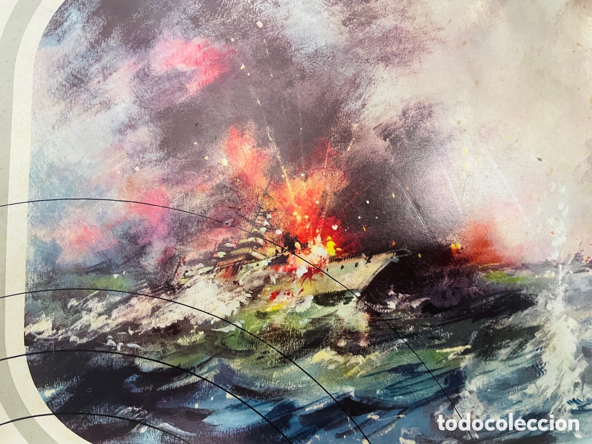 Juegos de mesa: Batalla Naval juego electr&oacute;nico 1970 - Foto 5