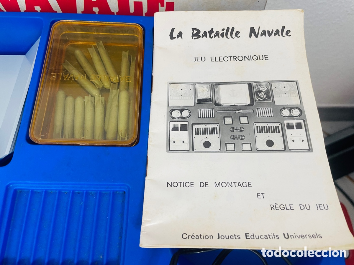 Juegos de mesa: Batalla Naval juego electr&oacute;nico 1970 - Foto 10