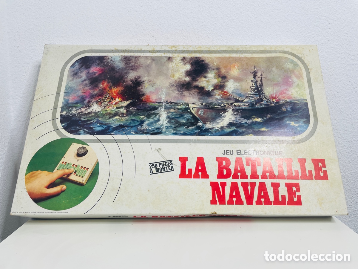 Juegos de mesa: Batalla Naval juego electr&oacute;nico 1970 - Foto 1