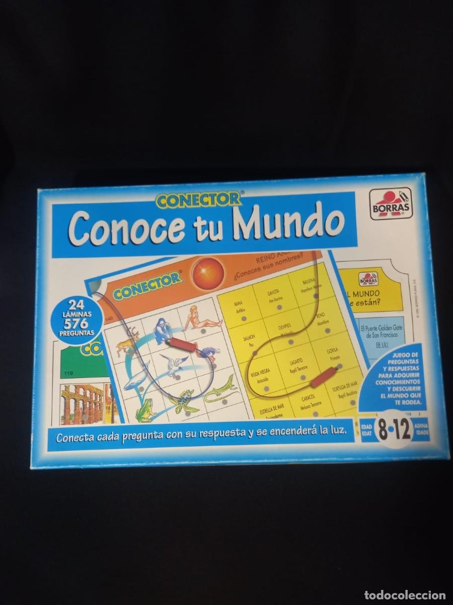 Juegos de mesa: Juego Conector Conoce tu mundo de Borras Completo - Foto 1