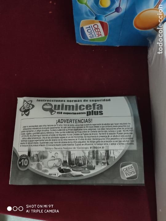 Juegos de mesa: QUIMICEFA PLUS DE CEFA TOYS SIN USAR - Foto 6