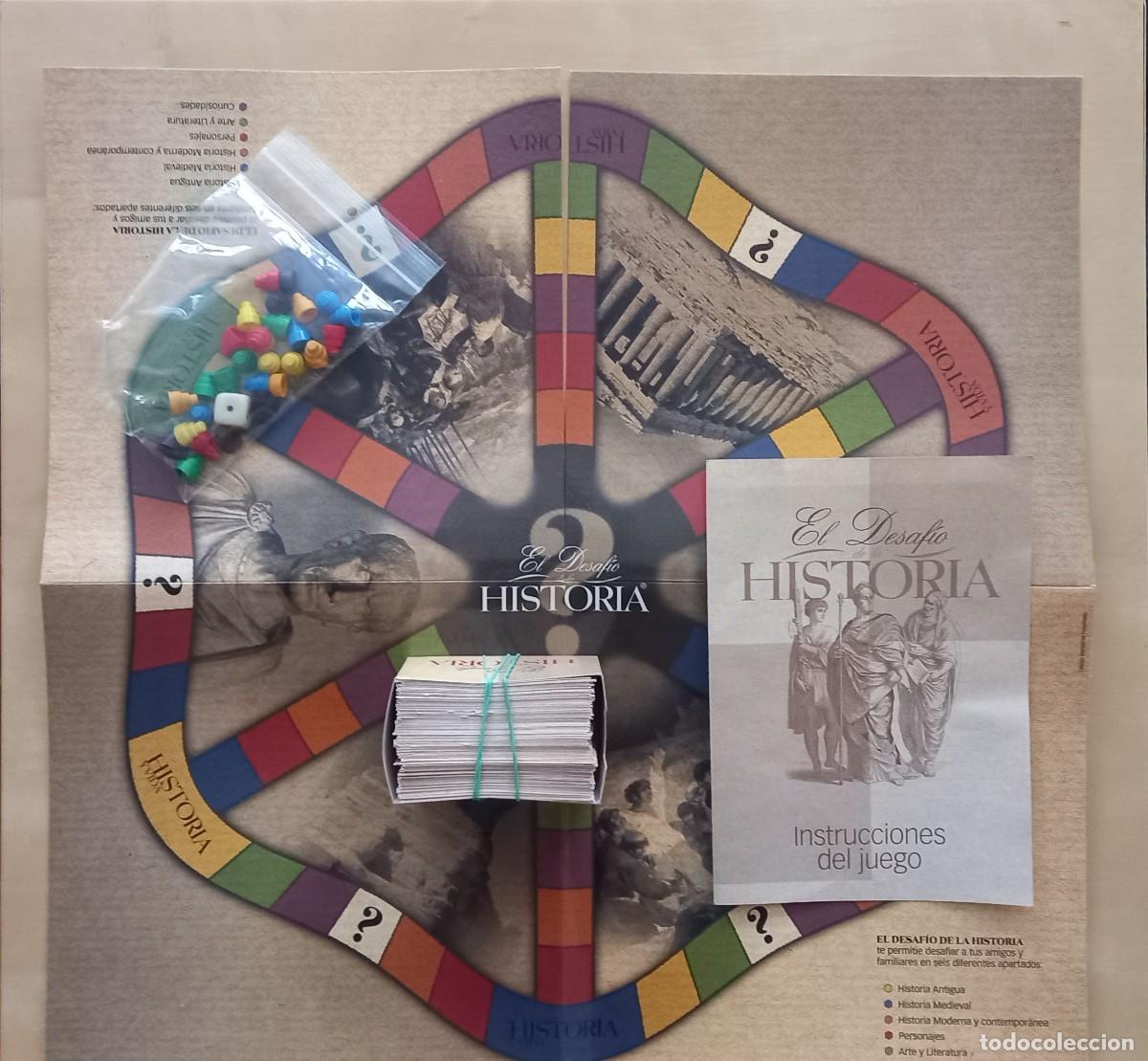Juegos de mesa: EL DESAF&Iacute;O DE LA HISTORIA (JUEGO DE MESA) - Foto 2