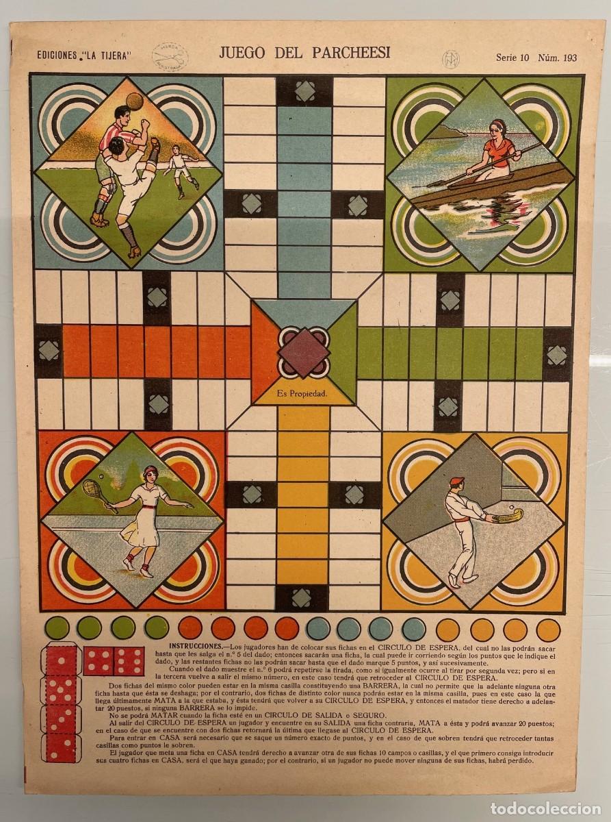 Juegos de mesa: Juego Parch&iacute;s ediciones &rdquo;La Tijera&rdquo; - Foto 1