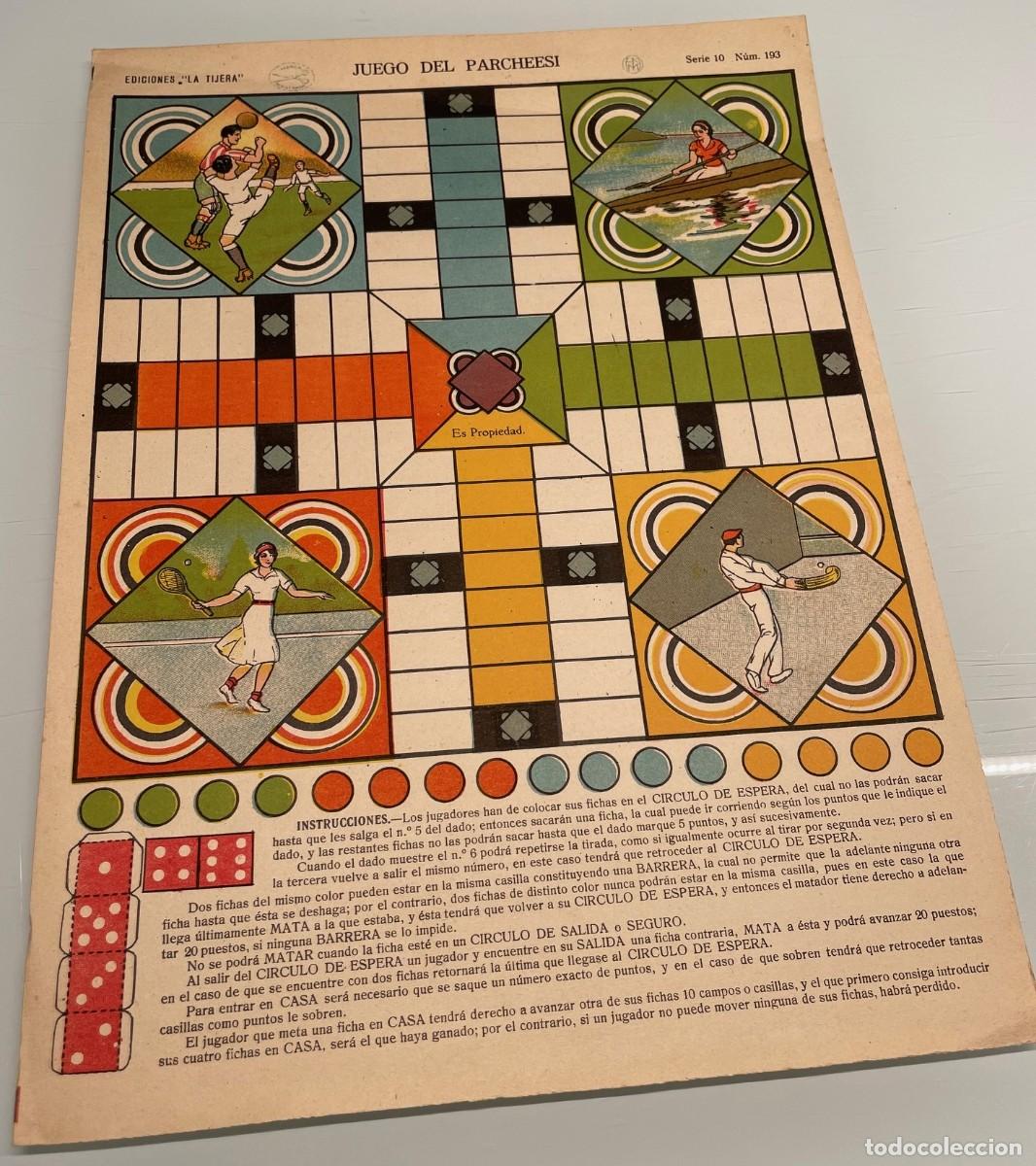 Juegos de mesa: Juego Parch&iacute;s ediciones &rdquo;La Tijera&rdquo; - Foto 2