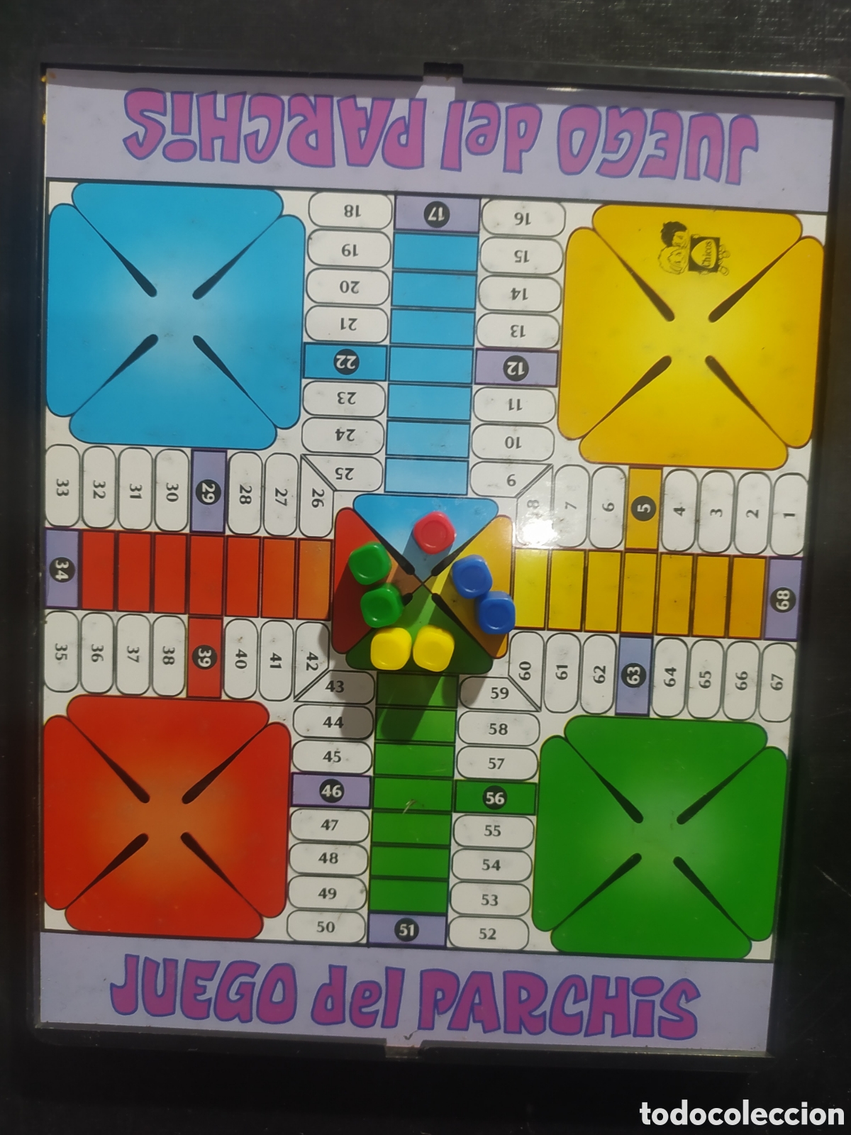 Juegos de mesa: Parch&iacute;s magn&eacute;tico chicos - Foto 1