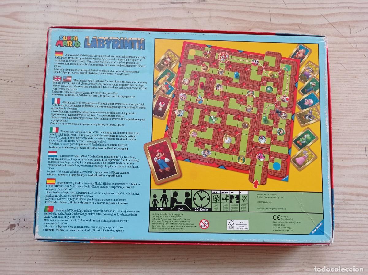 Juegos de mesa: Juego De Mesa Super Mario Labyrinth - Incompleto - Foto 7
