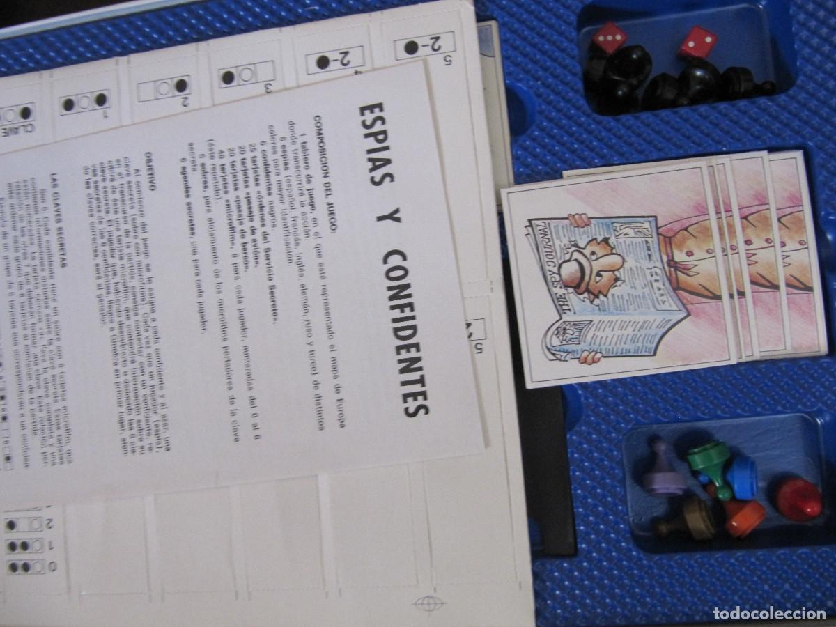 Juegos de mesa: ESPIAS Y CONFIDENTES / BORRAS / COMPLETO - Foto 8
