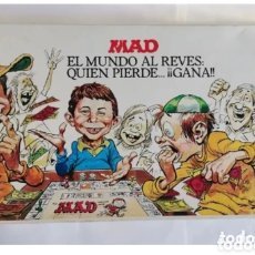 Juegos de mesa: MAD JUEGO DE MESA VINTAGE DE PARKER 1982 QUIÉN PIERDE... ¡GANA!