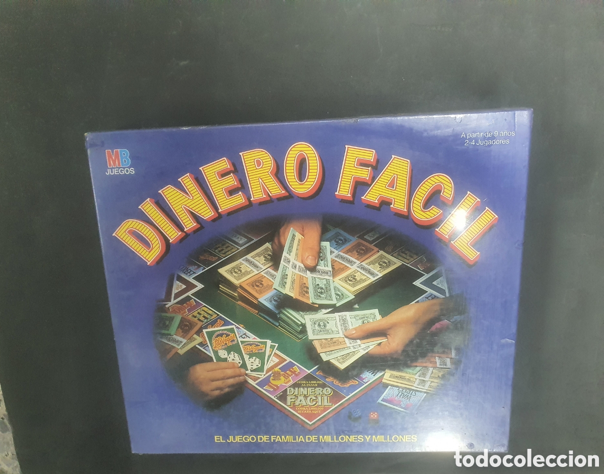 Juegos de mesa: Juego dinero f&aacute;cil mb precintado - Foto 1