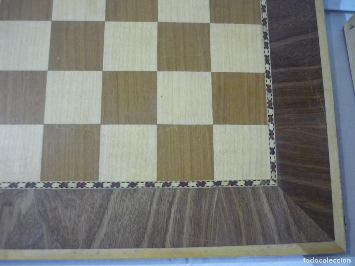 Juegos de mesa: Ajedrez de madera, fichas y tablero - Foto 20