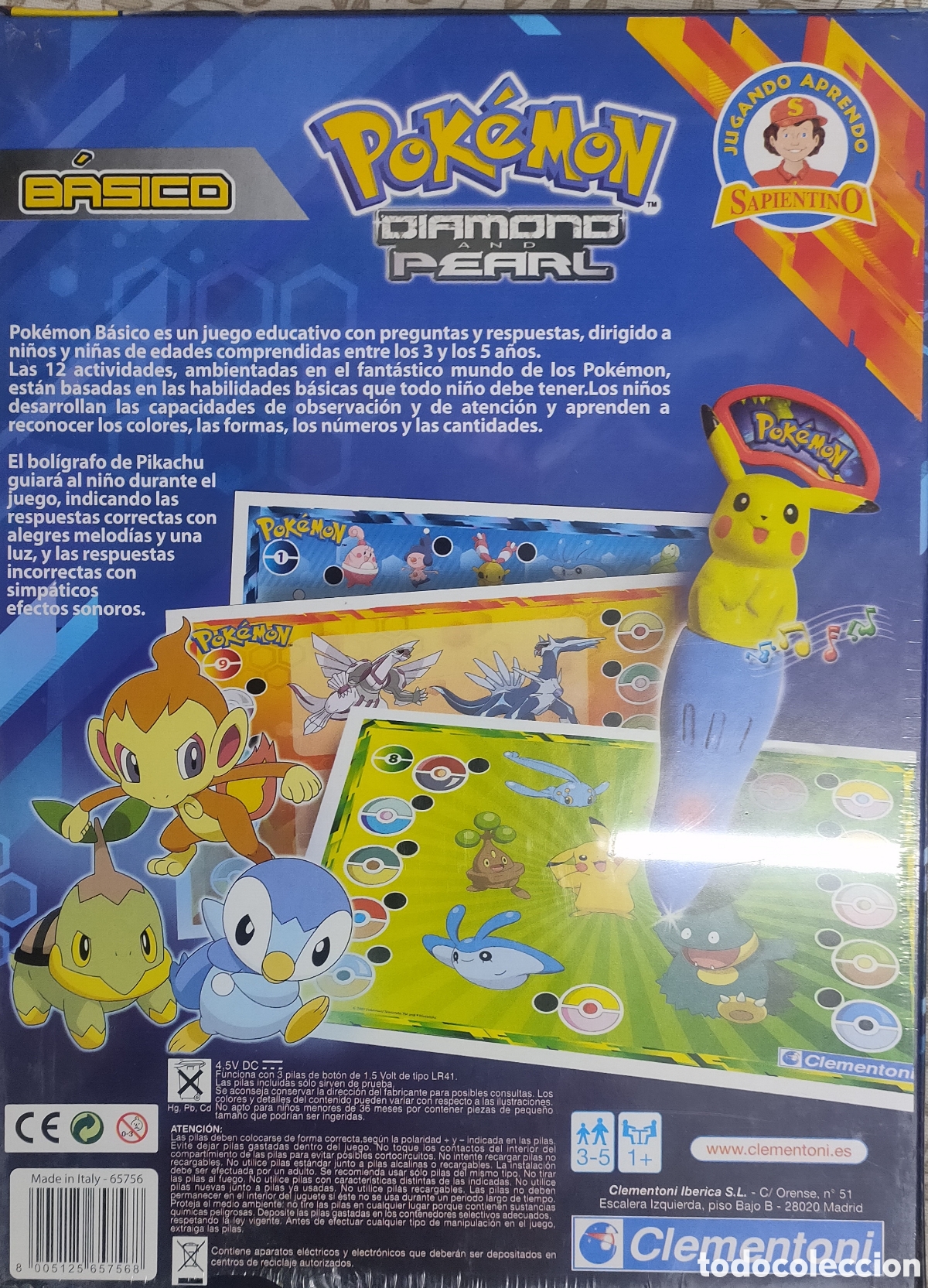 Juegos de mesa: Juego Pok&eacute;mon Diamond Pearl - Foto 2