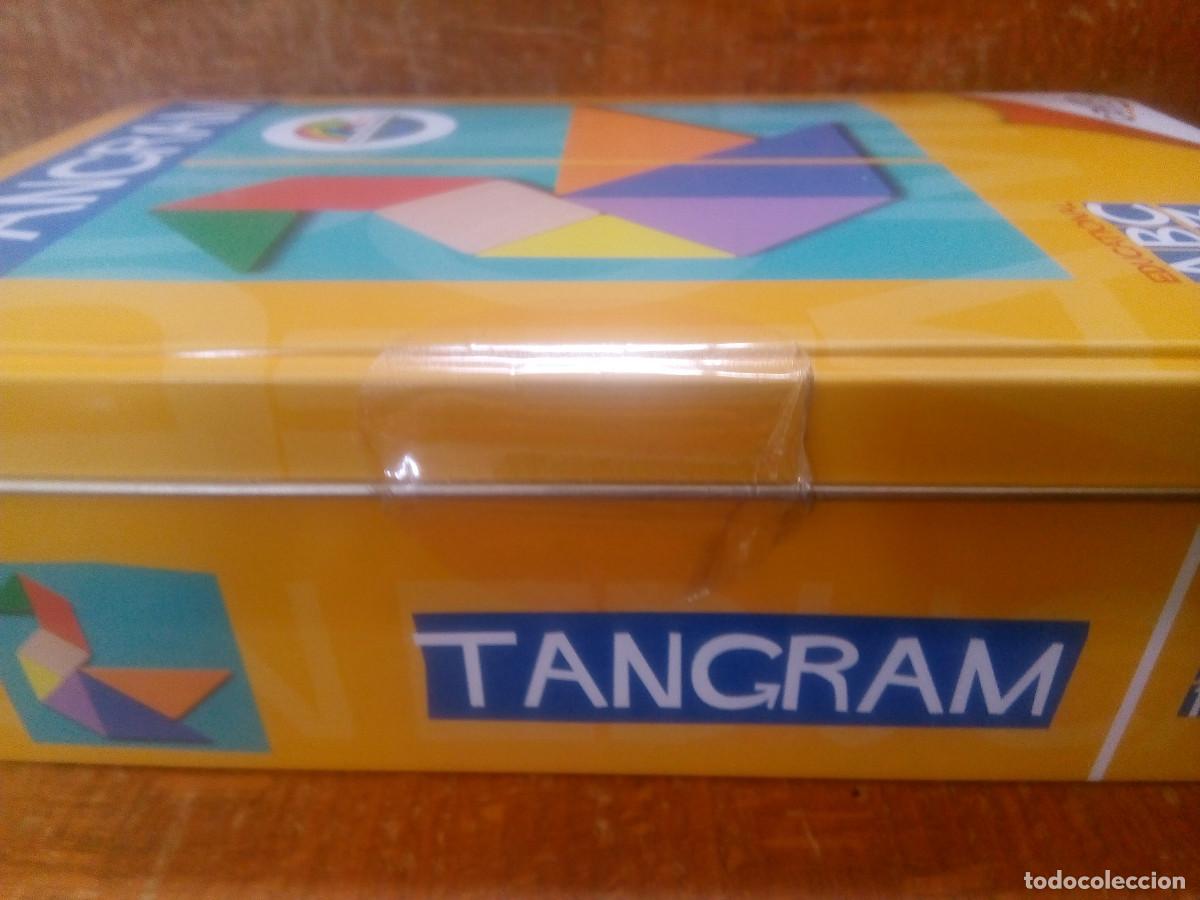 Juegos de mesa: TAMGRAM JUEGO DE MESA CAJA CHAPA - Foto 3