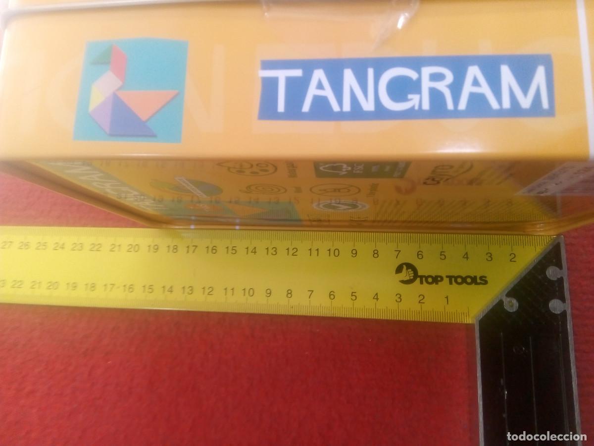Juegos de mesa: TAMGRAM JUEGO DE MESA CAJA CHAPA - Foto 5