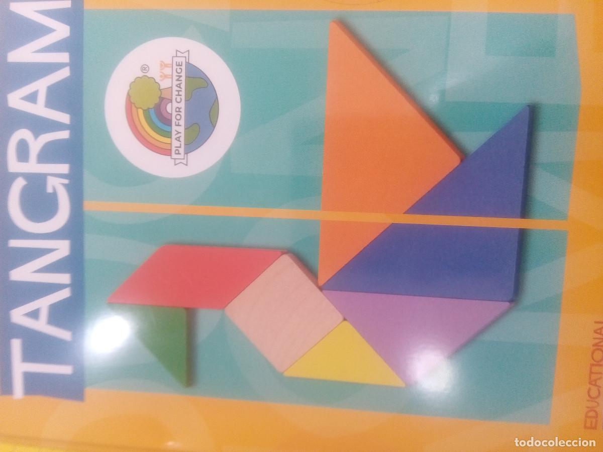 Juegos de mesa: TAMGRAM JUEGO DE MESA CAJA CHAPA - Foto 6