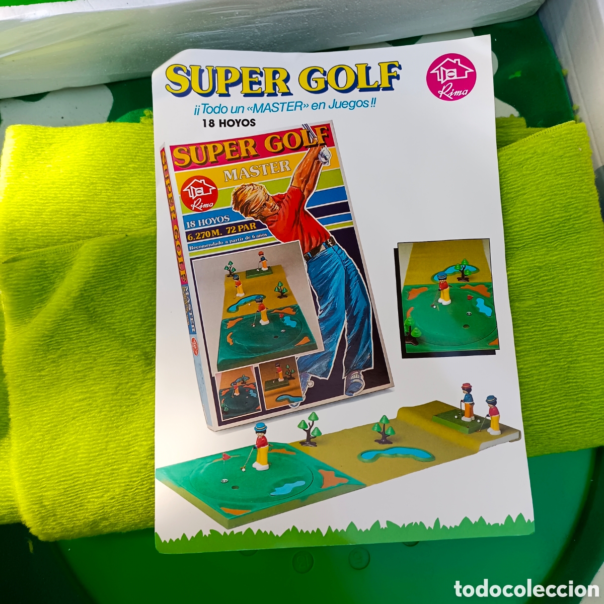 Juegos de mesa: Super golf master juego infantil de los 80-90 - Foto 3