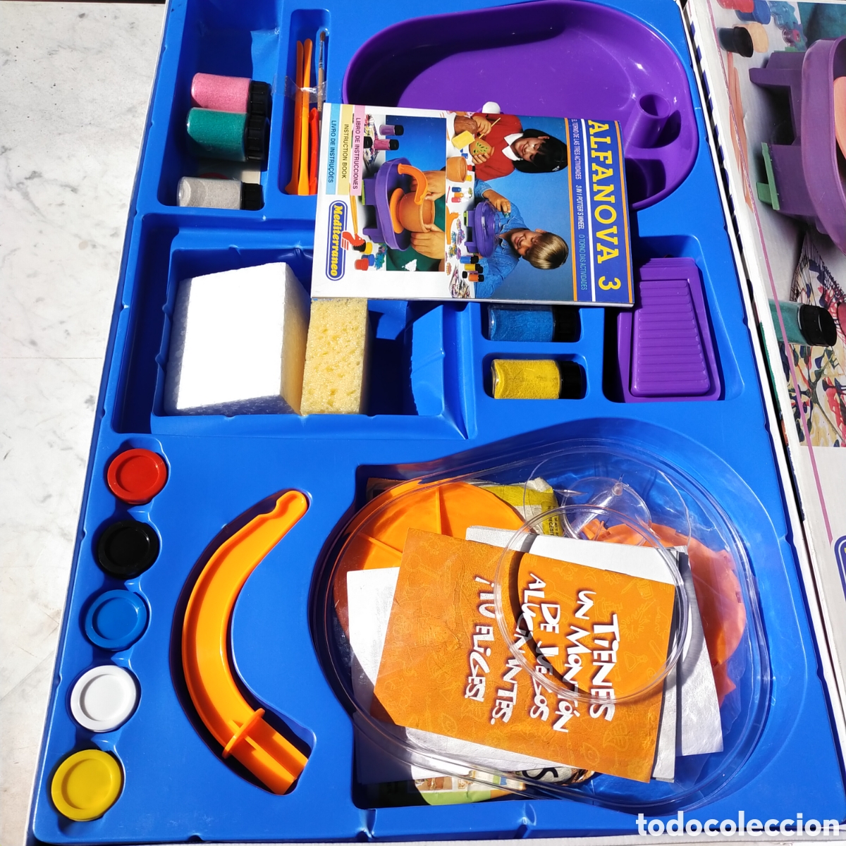 Juegos de mesa: Alfanova 3 juego vintage de tornos - Foto 2
