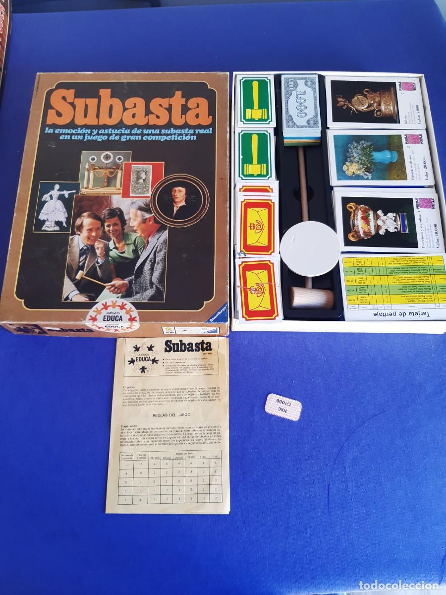 Juegos de mesa: Juego de mesa Subasta. - Foto 20