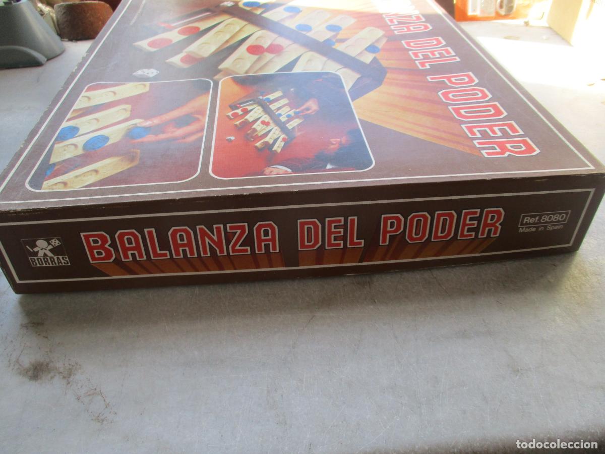 Juegos de mesa: JUEGOS BORRAS- BALANZA DEL PODER-1980 - Foto 5