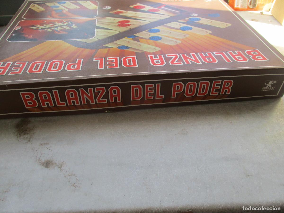 Juegos de mesa: JUEGOS BORRAS- BALANZA DEL PODER-1980 - Foto 6