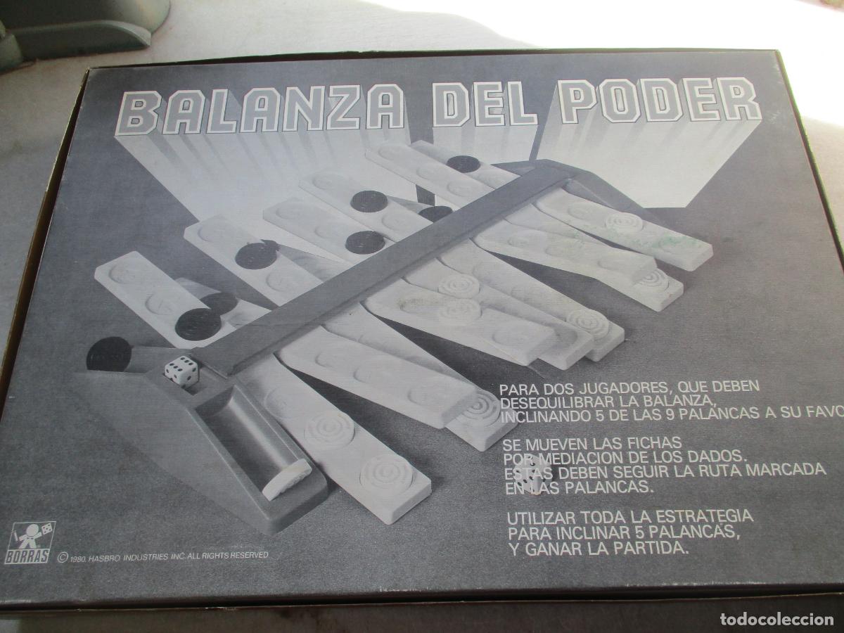 Juegos de mesa: JUEGOS BORRAS- BALANZA DEL PODER-1980 - Foto 8