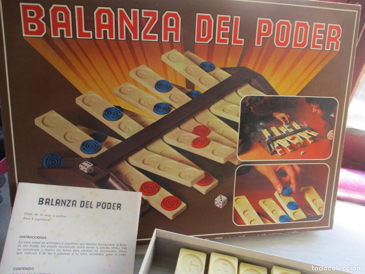 Juegos de mesa: JUEGOS BORRAS- BALANZA DEL PODER-1980 - Foto 1