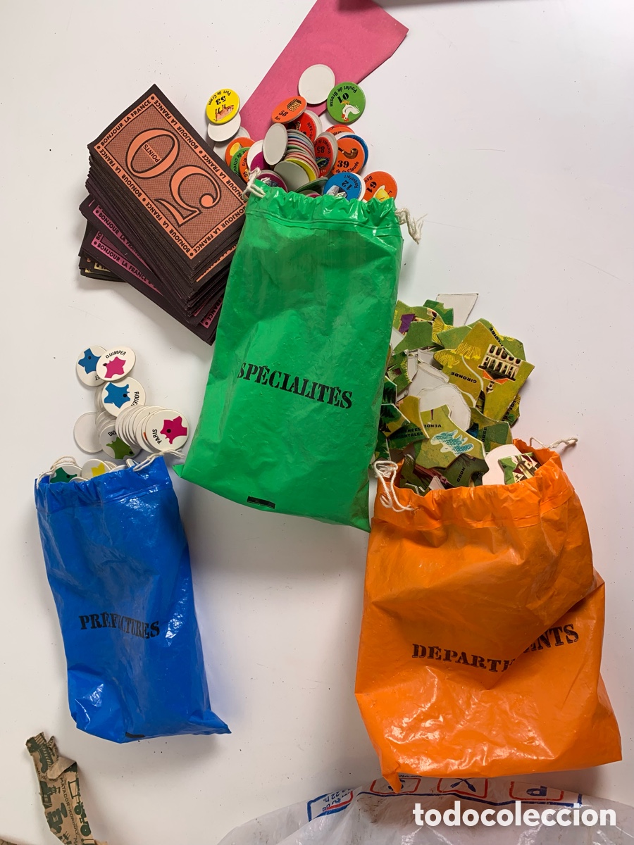 Juegos de mesa: 01_Bolsas y piezas antiguo juego de mesa - Foto 2